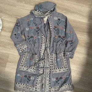 BIYA long Hooded Coat